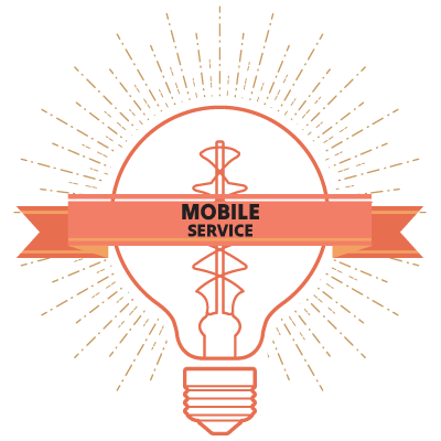 mobile service badge