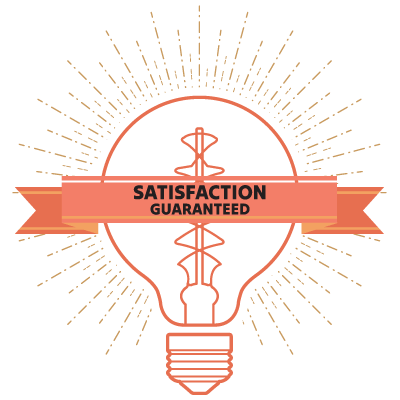 satisfaction guaranteed badge
