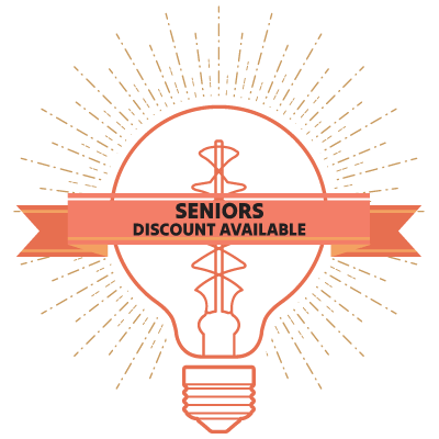seniors discount badge